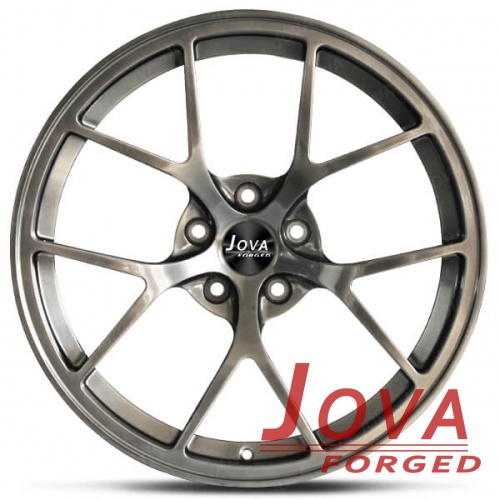 forged concave rims 5 lug black and grey