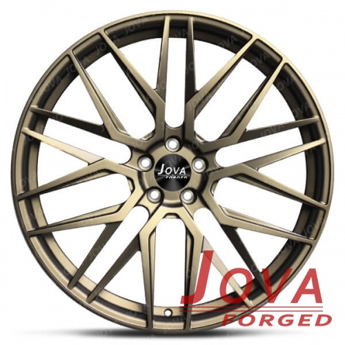 bronze color rims 22 inch staggered wheels