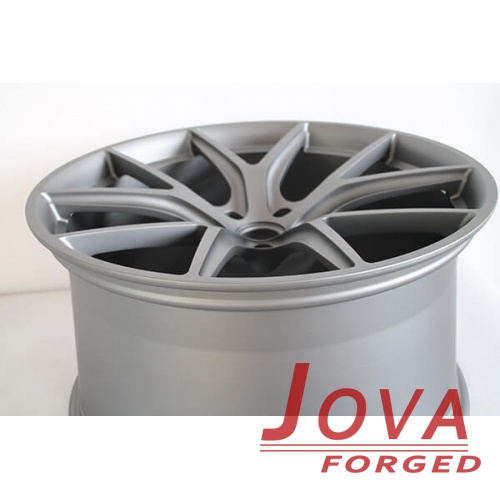 gunmetal grey audi wheels monoblock forged concave