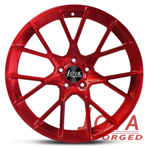 range rover sport rims red forged brushed