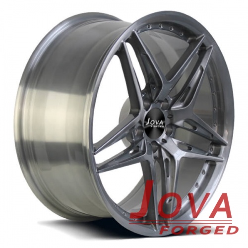 Custom brushed grey wheels 16 to 22 inch