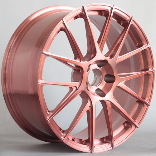 bmw m2 custom wheels rose gold rims