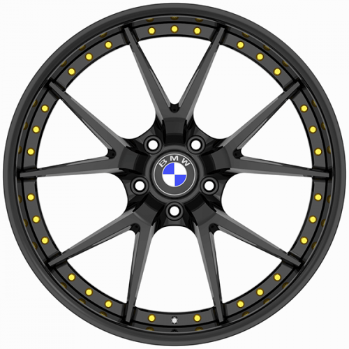 bmw 5 series f10 alloy wheels 20 inch black rims