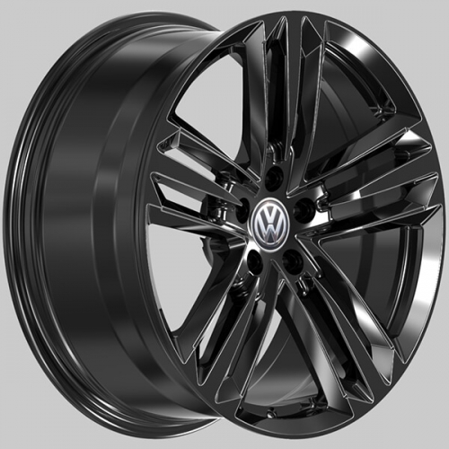 volkswagen touareg wheels 19 inch black performance rims