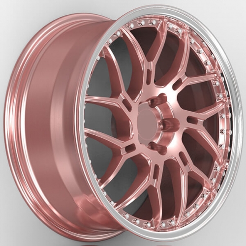 custom rose gold wheels bmw 330i rims