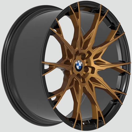 black and bronze wheels custom bmw x7 23 inch rims