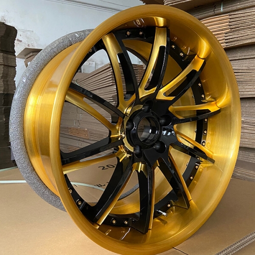 tesla model s rims oem black and gold wheels