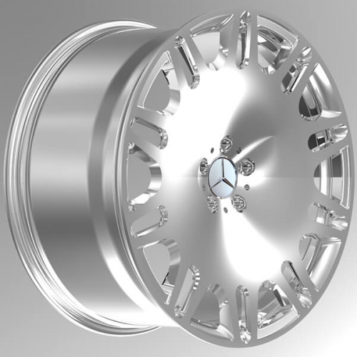 polished forged wheels