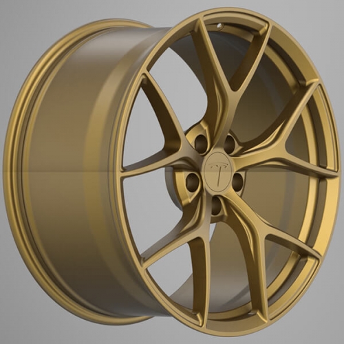custom bronze rims tesla model s 21 wheels
