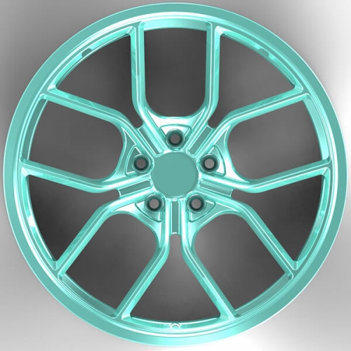 green color wheels oem mustang alloy wheels