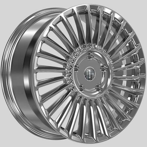 lincoln continental rims multi spoke polished wheels