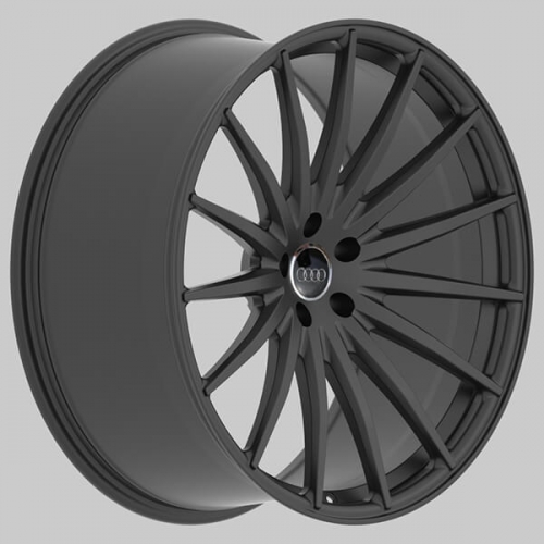 audi a7 22 inch wheels multi spoke black rims