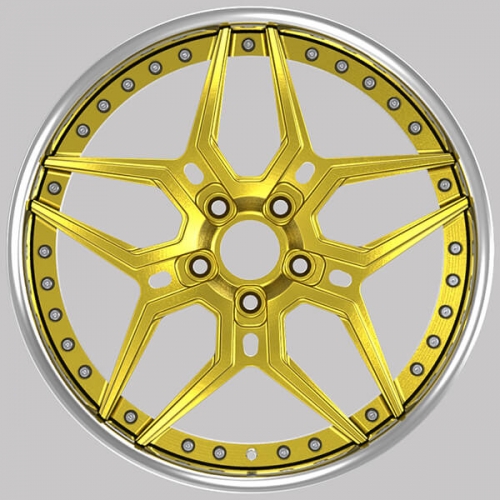 ferrari 348 rims oem gold wheels with polished lip