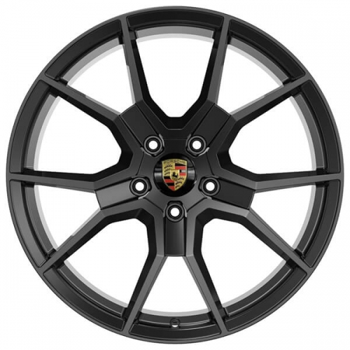 custom porsche 718 wheels cayman black rims