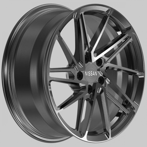 Custom wheels for 350z nissan black rims
