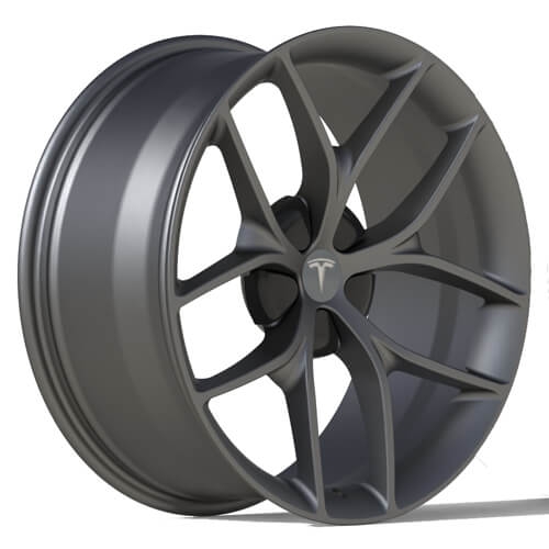 gray tesla model 3 performance 20 inch wheels for sale