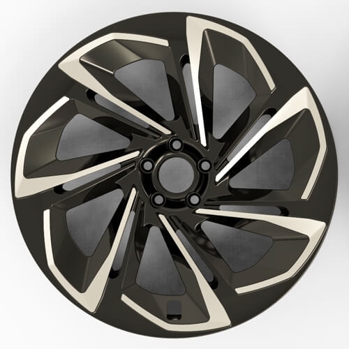 volvo s90 rims alloy wheels 19 inch black