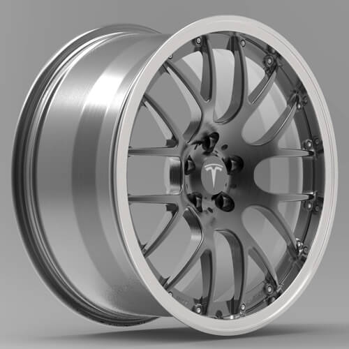 polished lip alloy wheels
