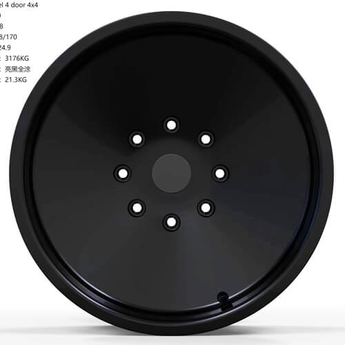 ford f350 wheels black 4x4 rims deep dish