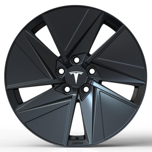 tesla model 3 black rims 18 inch wheels custom