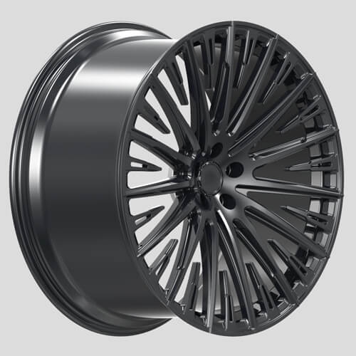 mercedes black alloy wheels gls rims 23 inch multi spoke