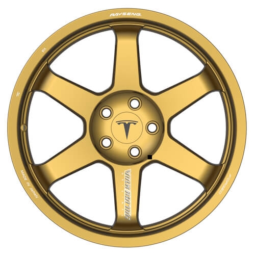 Model 3 bronze wheels 19 tesla performance model 3 wheels