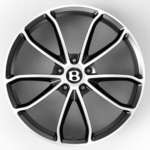 oem bentley wheels 22 inch bentley rims machined face