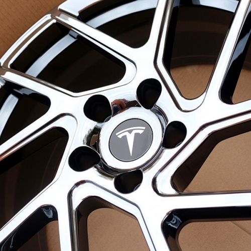 black chrome wheels fit tesla model s