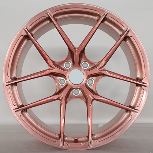 hre ff21 wheels bmw 5 series rose gold car rims
