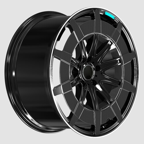 China carbon fiber wheels rim 22 24 inch for brabus G glass