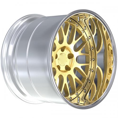 multi-piece forged wheels