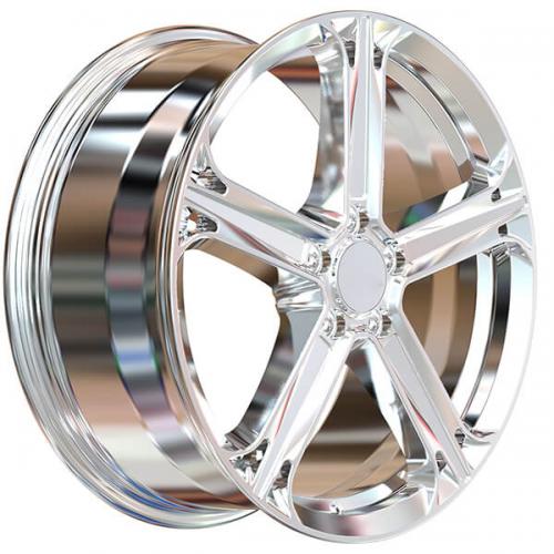 chrome mercedes wheels