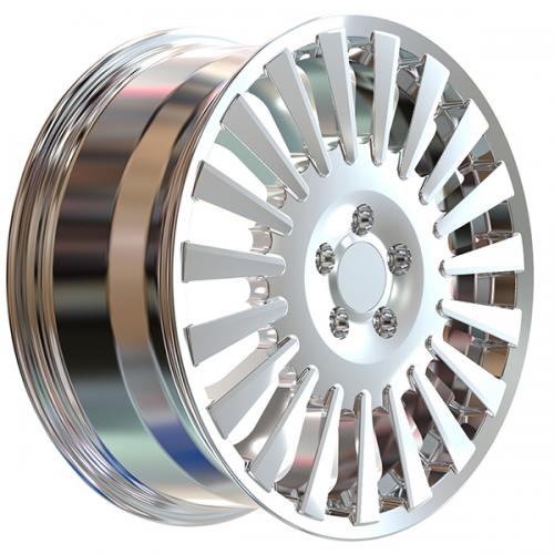 Maybach chrome wheels