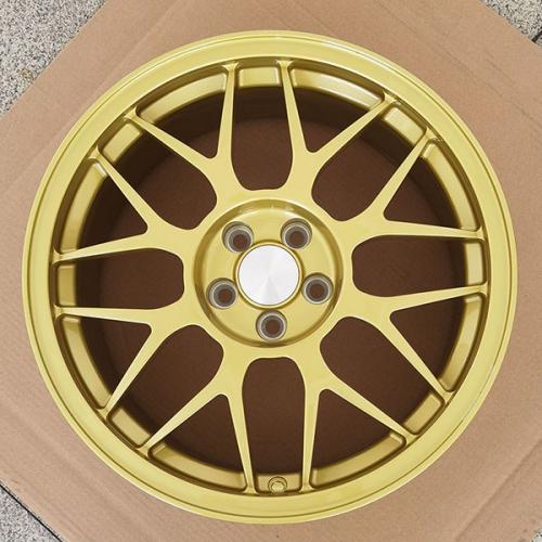 Subaru Impreza gold rims