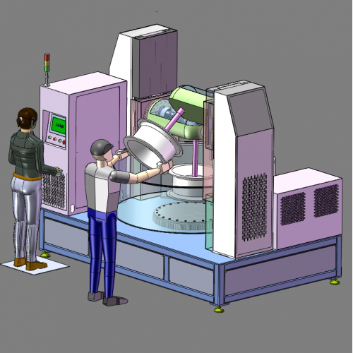 wheel polishing equipment
