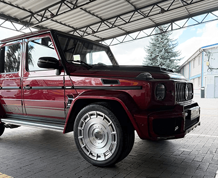 Custom Forged Rims for Mercedes G63 AMG 22 Inch, feedback from customer