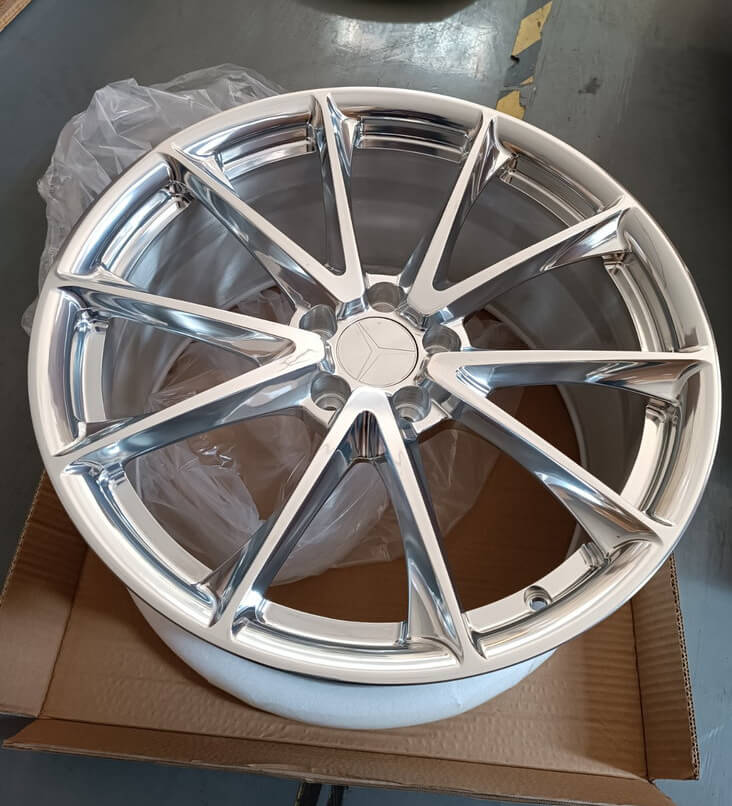 Mercedes polished rims for sale